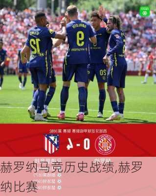 赫罗纳马竞历史战绩,赫罗纳比赛