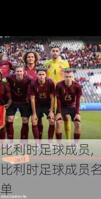 比利时足球成员,比利时足球成员名单