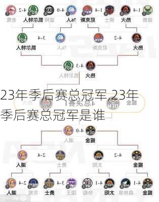 23年季后赛总冠军,23年季后赛总冠军是谁