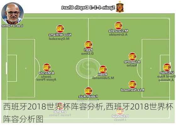 西班牙2018世界杯阵容分析,西班牙2018世界杯阵容分析图