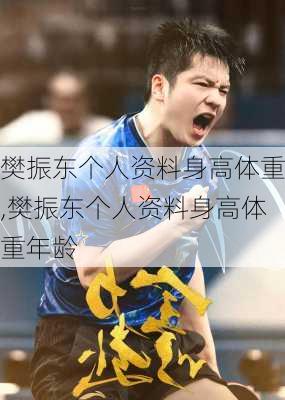 樊振东个人资料身高体重,樊振东个人资料身高体重年龄