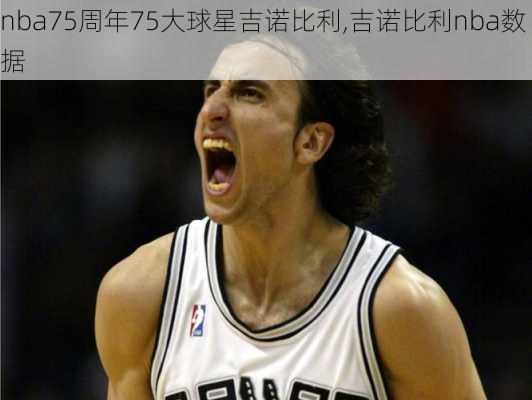 nba75周年75大球星吉诺比利,吉诺比利nba数据