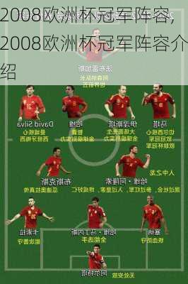 2008欧洲杯冠军阵容,2008欧洲杯冠军阵容介绍