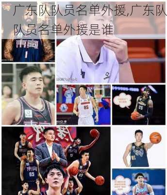 广东队队员名单外援,广东队队员名单外援是谁