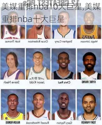 美媒重排nba10大巨星,美媒重排nba十大巨星