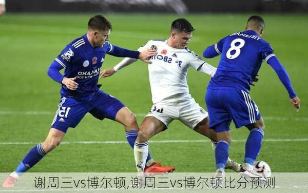谢周三vs博尔顿,谢周三vs博尔顿比分预测