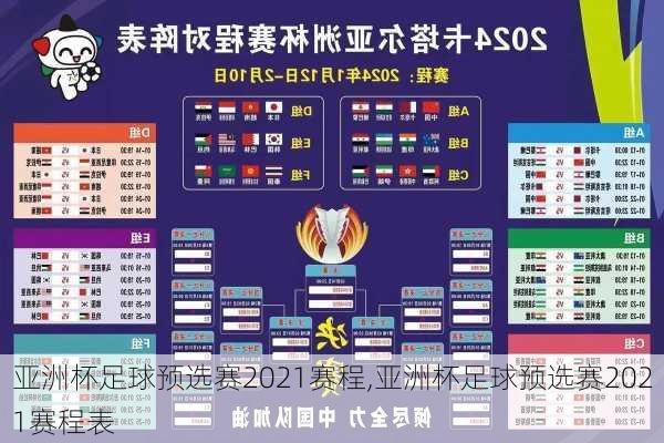 亚洲杯足球预选赛2021赛程,亚洲杯足球预选赛2021赛程表
