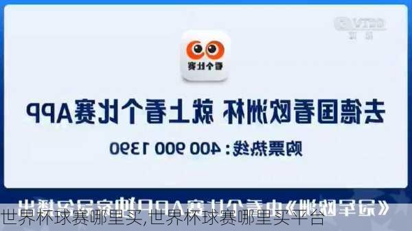 世界杯球赛哪里买,世界杯球赛哪里买平台