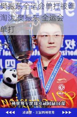 樊振东全运会单打被谁淘汰,樊振东 全运会单打