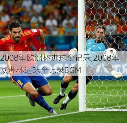 2008年欧洲杯进球全记录,2008年欧洲杯进球全记录BGM