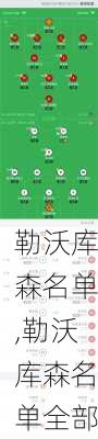 勒沃库森名单,勒沃库森名单全部