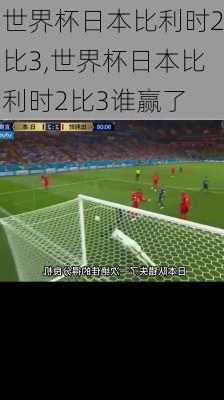世界杯日本比利时2比3,世界杯日本比利时2比3谁赢了