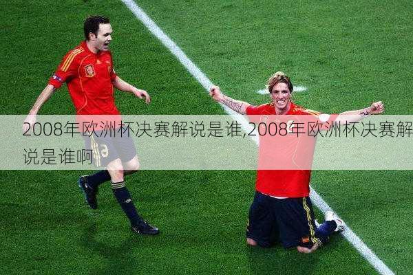 2008年欧洲杯决赛解说是谁,2008年欧洲杯决赛解说是谁啊
