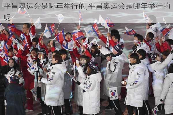 平昌奥运会是哪年举行的,平昌奥运会是哪年举行的呢