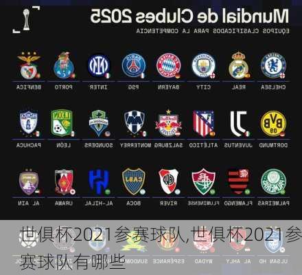 世俱杯2021参赛球队,世俱杯2021参赛球队有哪些
