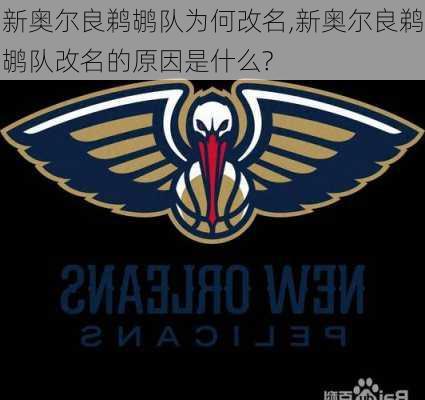 新奥尔良鹈鹕队为何改名,新奥尔良鹈鹕队改名的原因是什么?