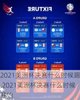 2021美洲杯决赛什么时候踢,2021美洲杯决赛什么时候开始