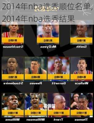 2014年nba选秀顺位名单,2014年nba选秀结果
