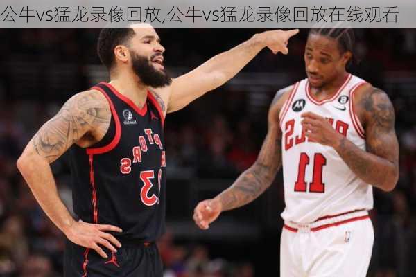 公牛vs猛龙录像回放,公牛vs猛龙录像回放在线观看