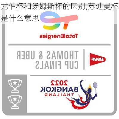 尤伯杯和汤姆斯杯的区别,苏迪曼杯是什么意思