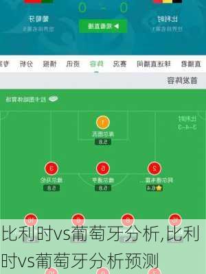 比利时vs葡萄牙分析,比利时vs葡萄牙分析预测