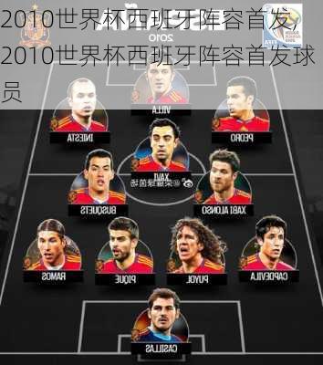 2010世界杯西班牙阵容首发,2010世界杯西班牙阵容首发球员