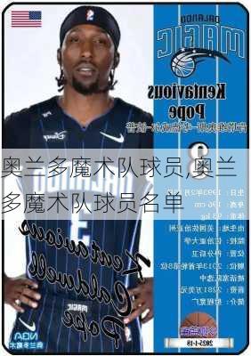 奥兰多魔术队球员,奥兰多魔术队球员名单