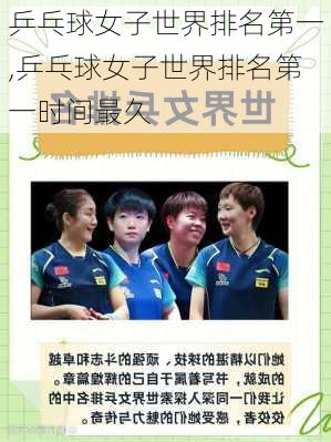 乒乓球女子世界排名第一,乒乓球女子世界排名第一时间最久