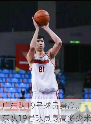 广东队19号球员身高,广东队19号球员身高多少米