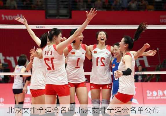 北京女排全运会名单,北京女排全运会名单公布
