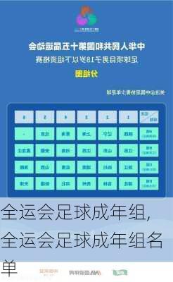 全运会足球成年组,全运会足球成年组名单