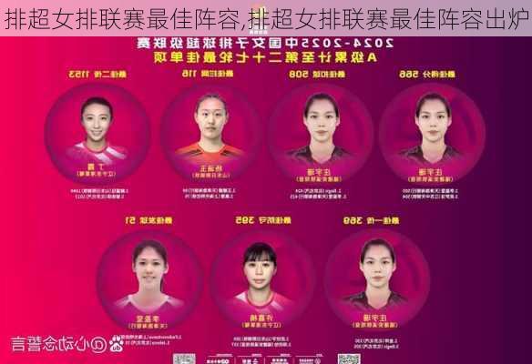 排超女排联赛最佳阵容,排超女排联赛最佳阵容出炉