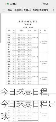 今日球赛日程,今日球赛日程足球