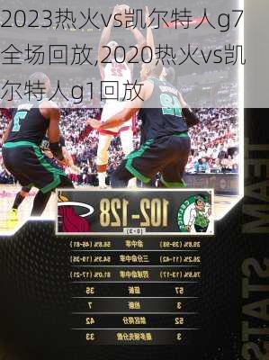 2023热火vs凯尔特人g7全场回放,2020热火vs凯尔特人g1回放