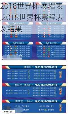 2018世界杯 赛程表,2018世界杯赛程表及结果