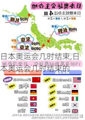 日本奥运会几时结束,日本奥运会几时结束的