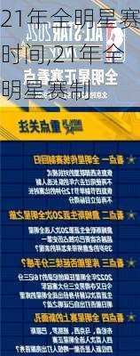 21年全明星赛时间,21年全明星赛制