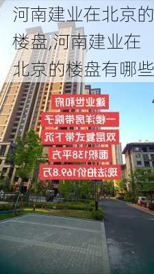 河南建业在北京的楼盘,河南建业在北京的楼盘有哪些
