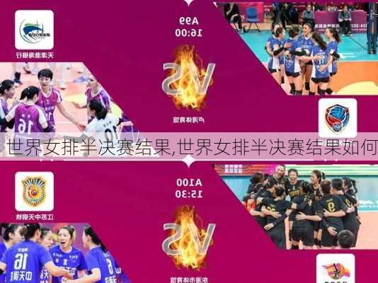 世界女排半决赛结果,世界女排半决赛结果如何