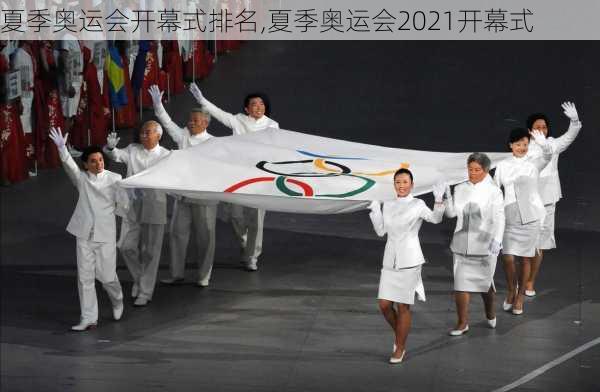 夏季奥运会开幕式排名,夏季奥运会2021开幕式