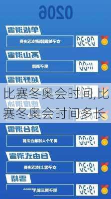 比赛冬奥会时间,比赛冬奥会时间多长