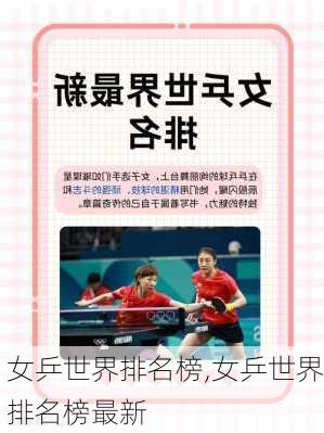 女乒世界排名榜,女乒世界排名榜最新