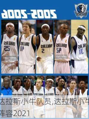 达拉斯小牛队员,达拉斯小牛阵容2021