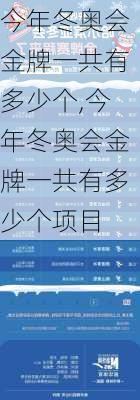 今年冬奥会金牌一共有多少个,今年冬奥会金牌一共有多少个项目