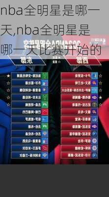 nba全明星是哪一天,nba全明星是哪一天比赛开始的