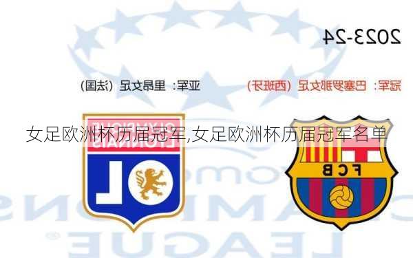 女足欧洲杯历届冠军,女足欧洲杯历届冠军名单