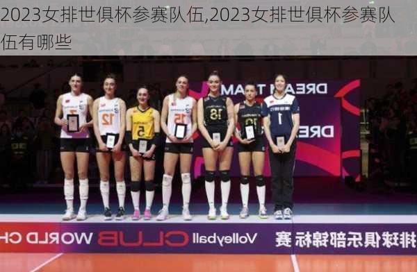2023女排世俱杯参赛队伍,2023女排世俱杯参赛队伍有哪些