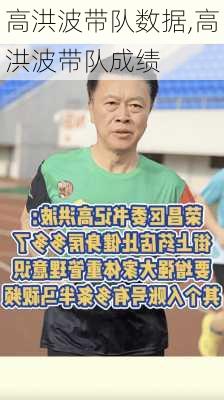 高洪波带队数据,高洪波带队成绩
