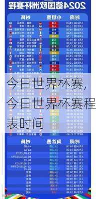 今日世界杯赛,今日世界杯赛程表时间