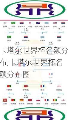 卡塔尔世界杯名额分布,卡塔尔世界杯名额分布图